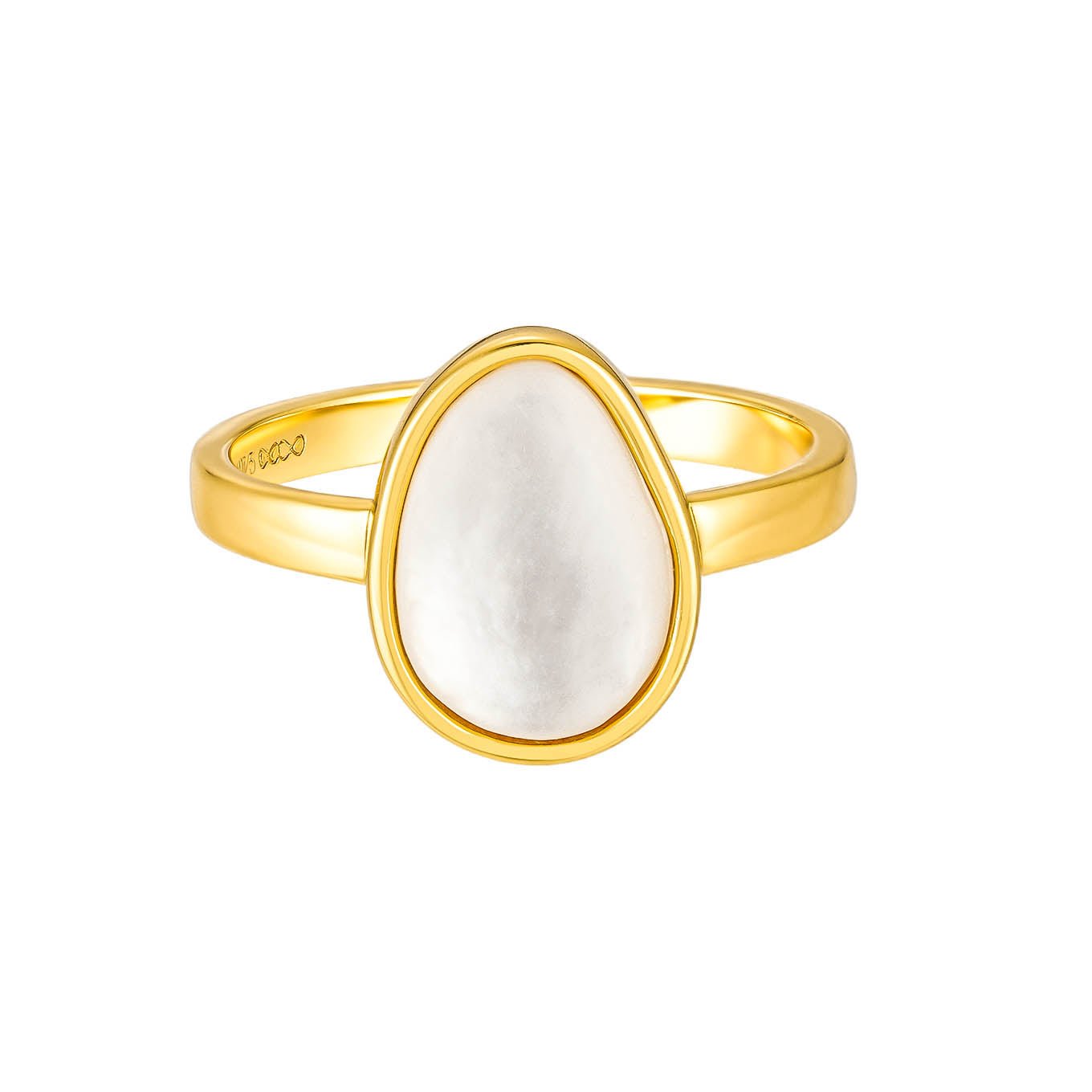 Mother of pearl ring